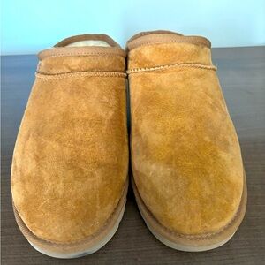 SMAIBULUN UGG | FUR-LINED SUEDE TASMAN SLIPPER ANKLE BOOTS- Size US 9